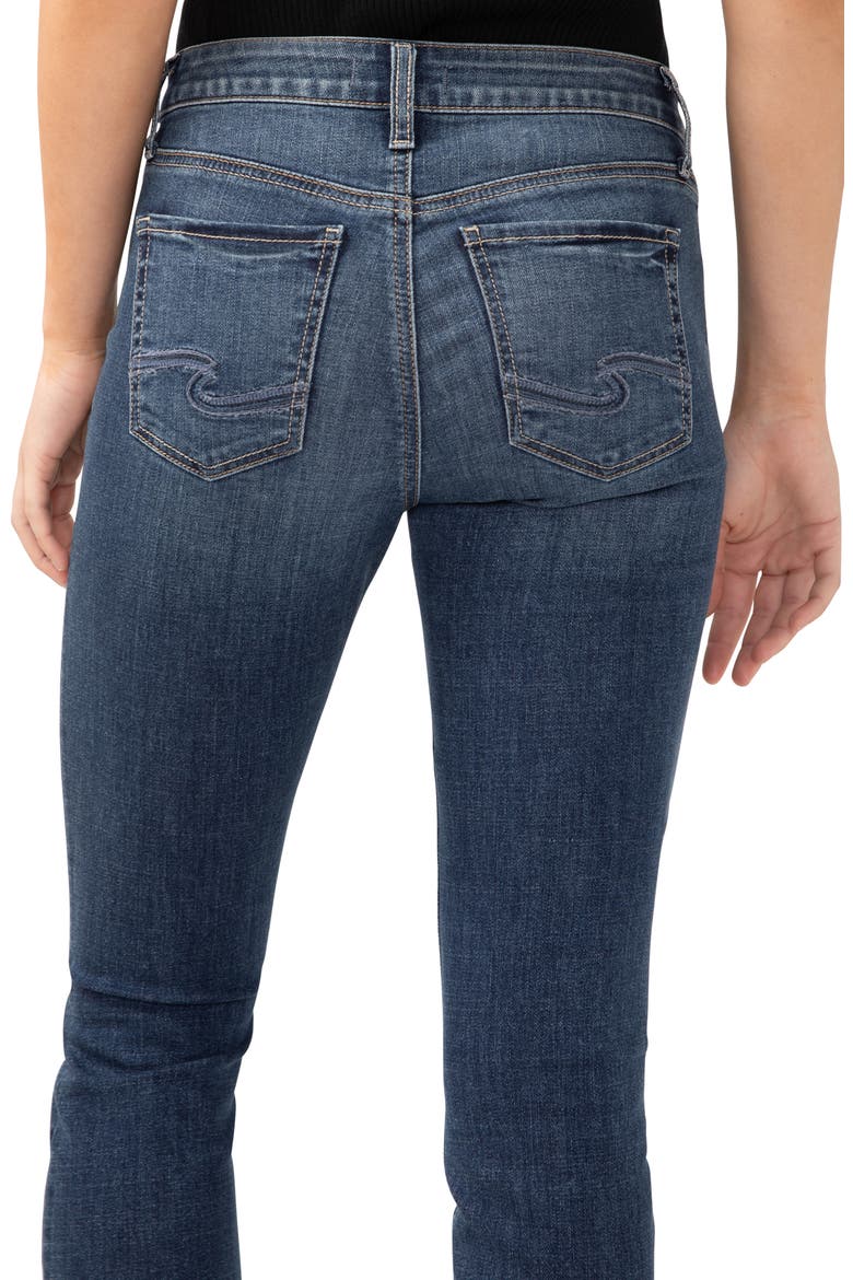 Suki Curvy Mid Rise Capri Jeans, Alternate, color, INDIGO