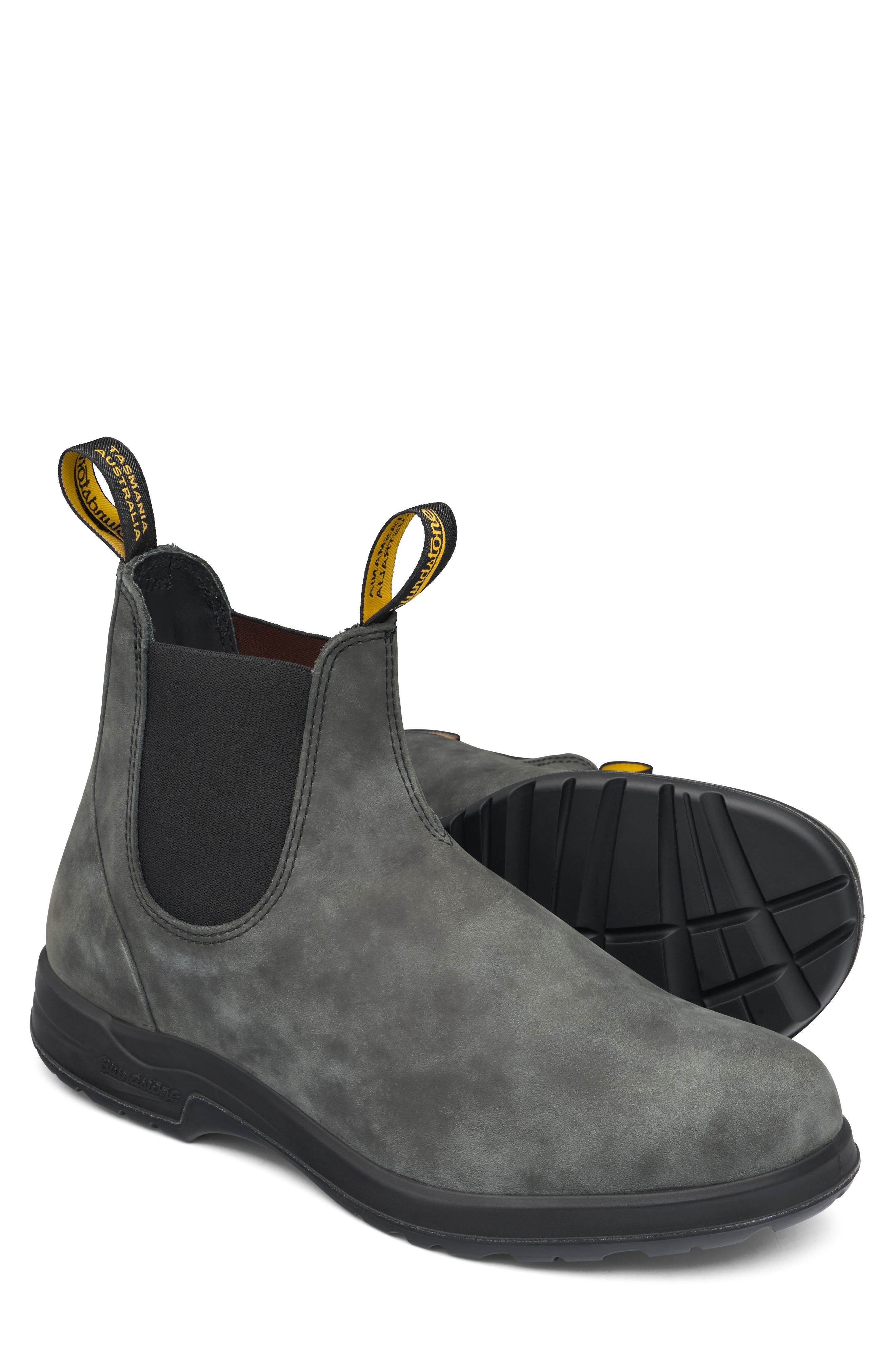 Blundstone Footwear All Terrain Series Water Resistant Chelsea Boot, Alternate, color, Rustic Black