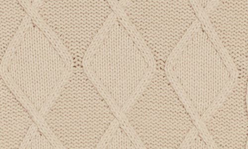 14th & Union Cable Knit Sweater In Neutral