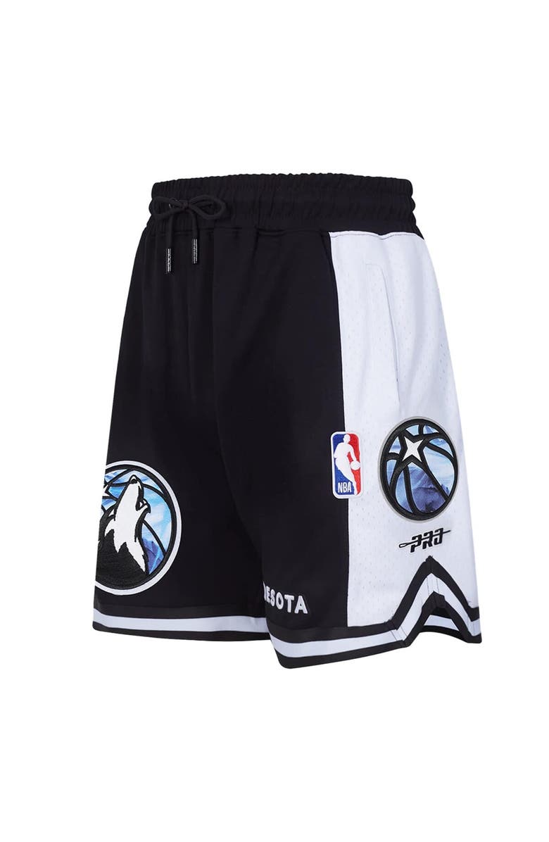 PRO STANDARD Men's Pro Standard Black Minnesota Timberwolves 2024/25 City Edition 2.0 Shorts, Alternate, color, 