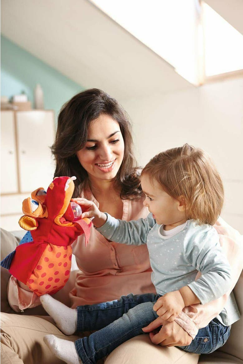 Eat-it-up Dragon Glove Puppet, Alternate, color, Red Multi