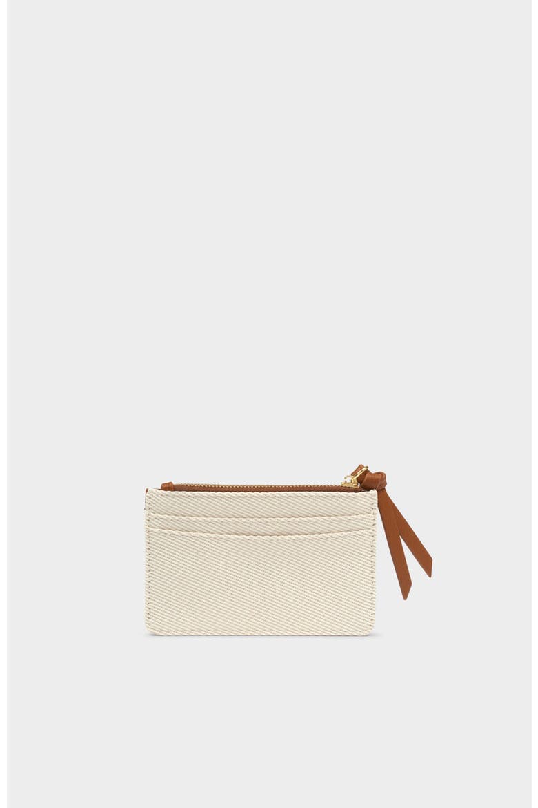 Hallie Coin And Cardholder, Alternate, color, Canvas / Cognac