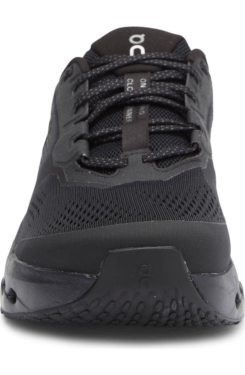 On Cloudrunner 3 Running Shoe, Alternate, color, Black/ Black