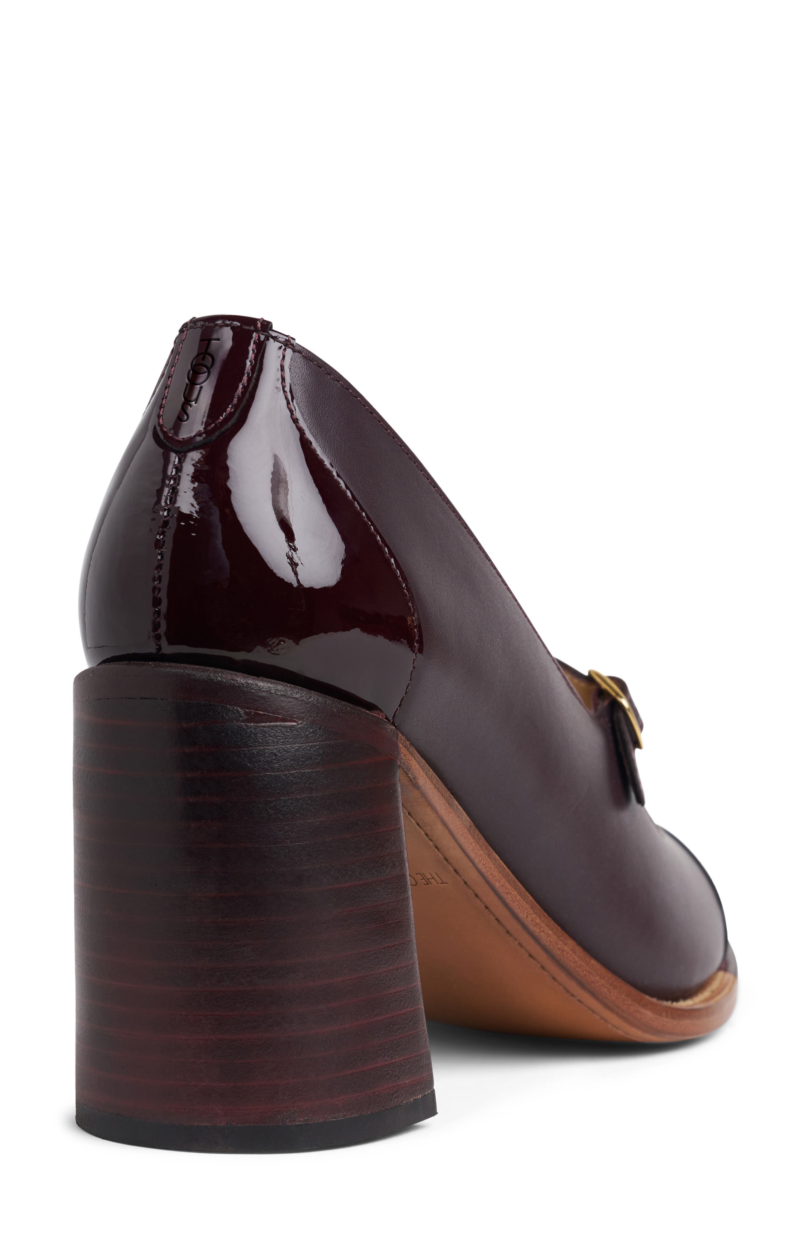 Miss Eliza Block Heel Pump, Alternate, color, CURRANT