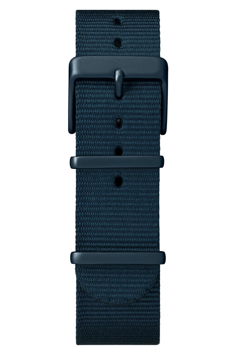 Timex MK1 Nylon Strap Watch, 40mm, Alternate, color, BLUE