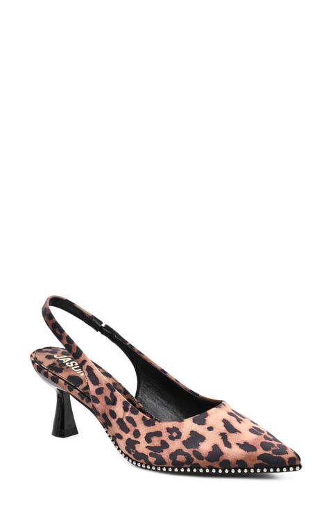 Pointed Toe Slingback Pump