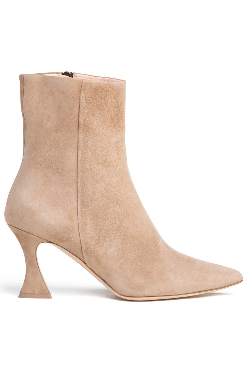 BEAUTIISOLES Soraya Pointed Toe Bootie, Alternate, color, Camel