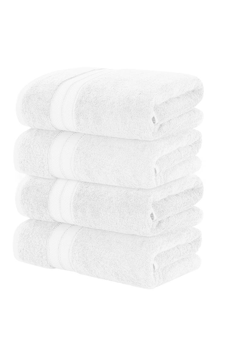 SpunLoft(TM) Bath Sheet - 35" x 66" - Pack of 4, Alternate, color, WHITE
