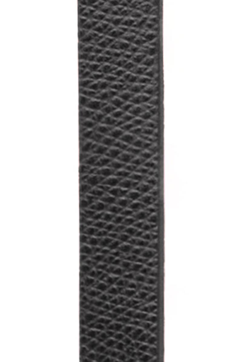 Bruno Magli Carla Slim Pebbled Leather Belt, Alternate, color,