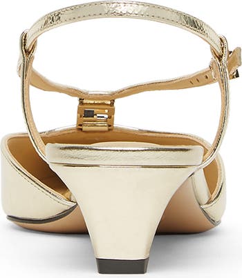 Fendi Fold Kitten Heel Pump (Women) | Nordstrom