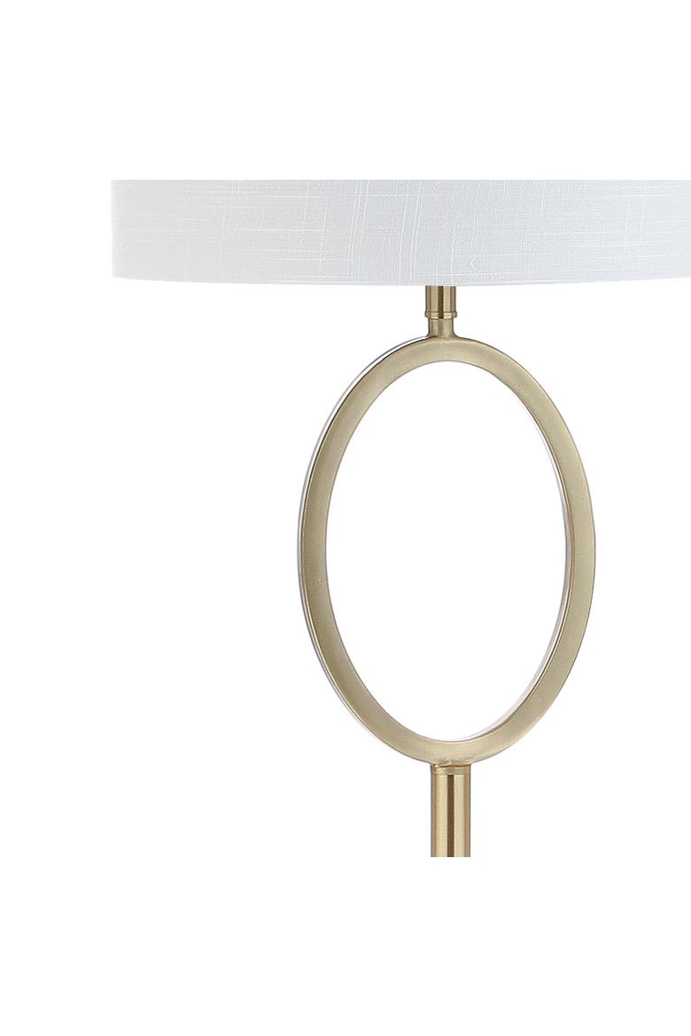 April Metal Modern Contemporary LED Floor Lamp, Alternate, color, Brass Gold