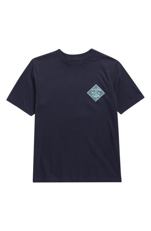 Tippet Fill Graphic Crewneck T-Shirt (Big Kid)