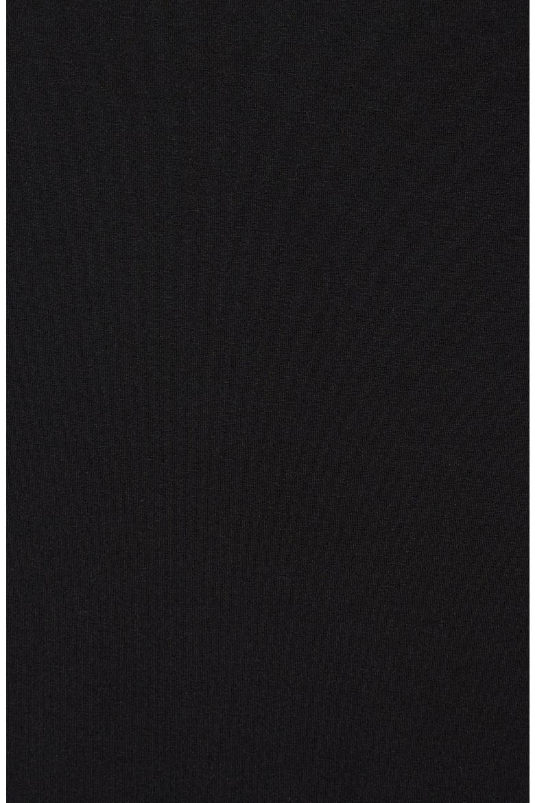 'Petal' Stretch Knit Maxi Skirt, Alternate, color, BLACK