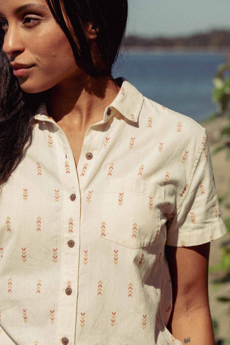 Lana Shirt, Alternate, color, Polar Blossom