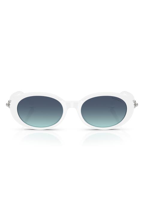 54mm Oval Sunglasses