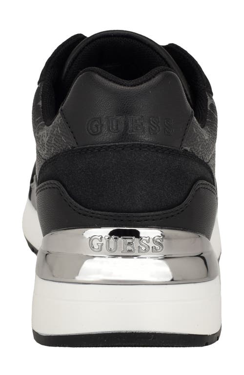 Guess Moxea Sneaker In Black