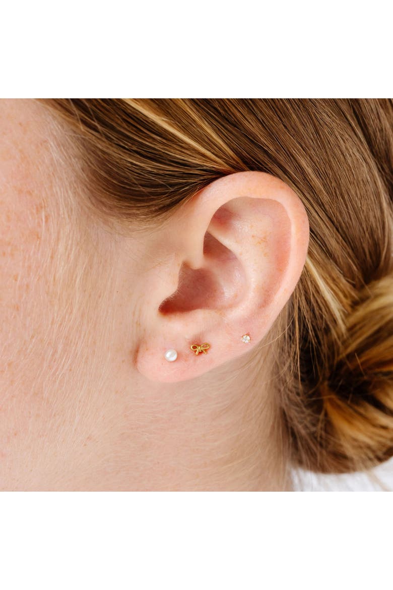 Mini Earring Set, Alternate, color, Multi