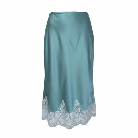 Bias Lace Skirt