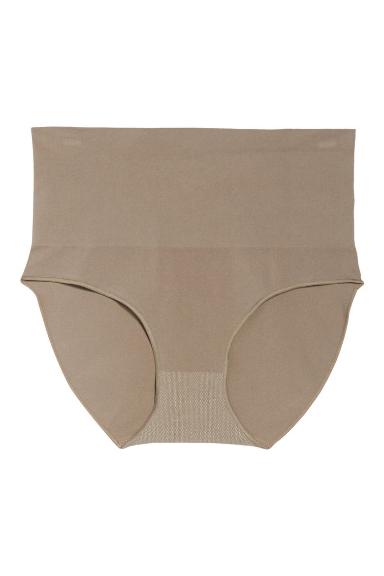 Everyday Shaping Panties Briefs, Alternate, color, MOCHA