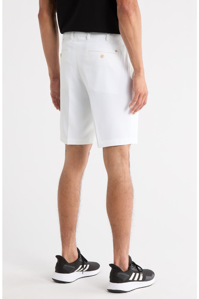 Salem 9-Inch High Drape Performance Shorts, Alternate, color, WHITE