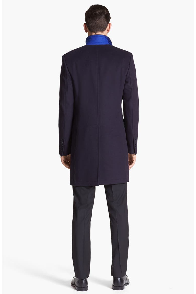 Wrinkle Free Stretch Wool Travel Suit, Alternate, color, BLACK