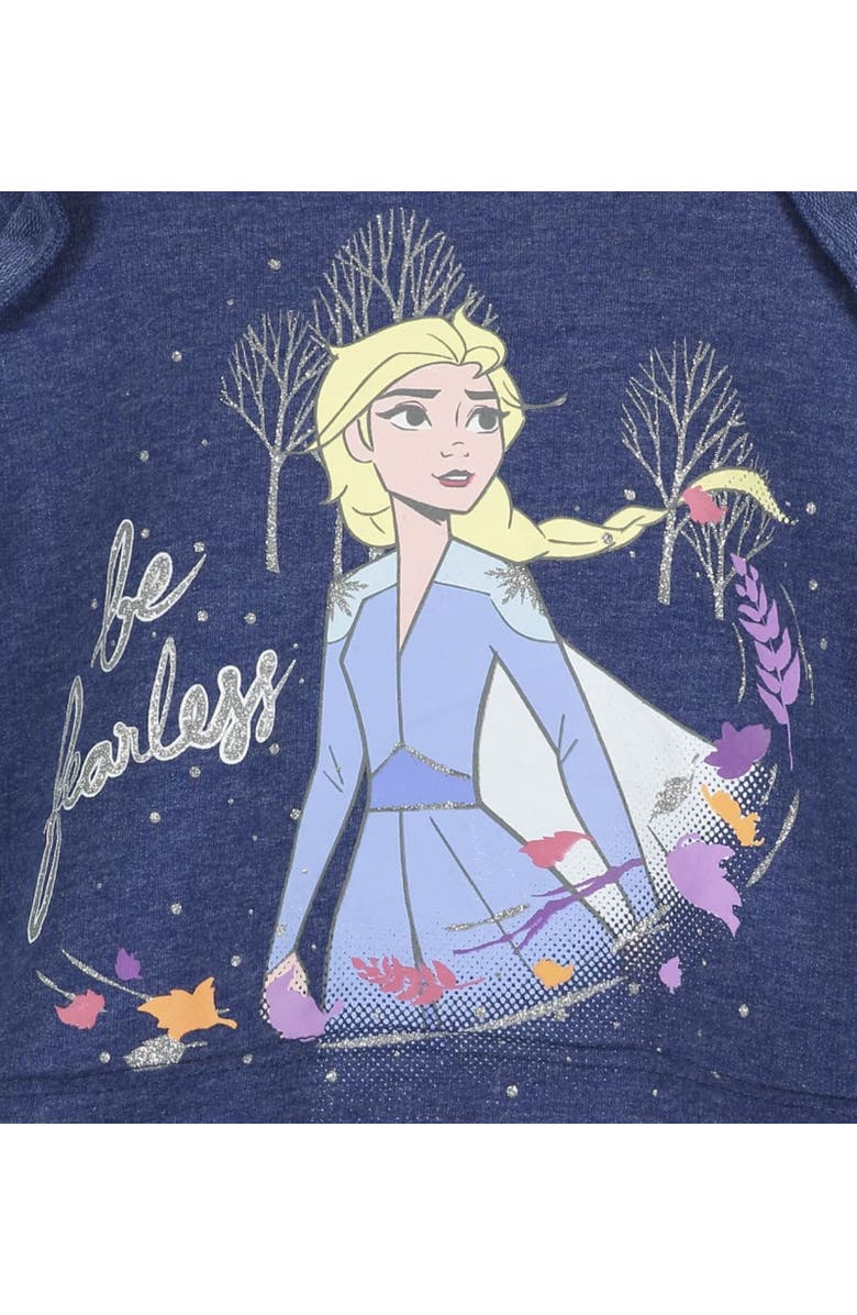 Disney Long Sleeve Tulle Dress, Alternate, color, Queen Elsa Purple Purple