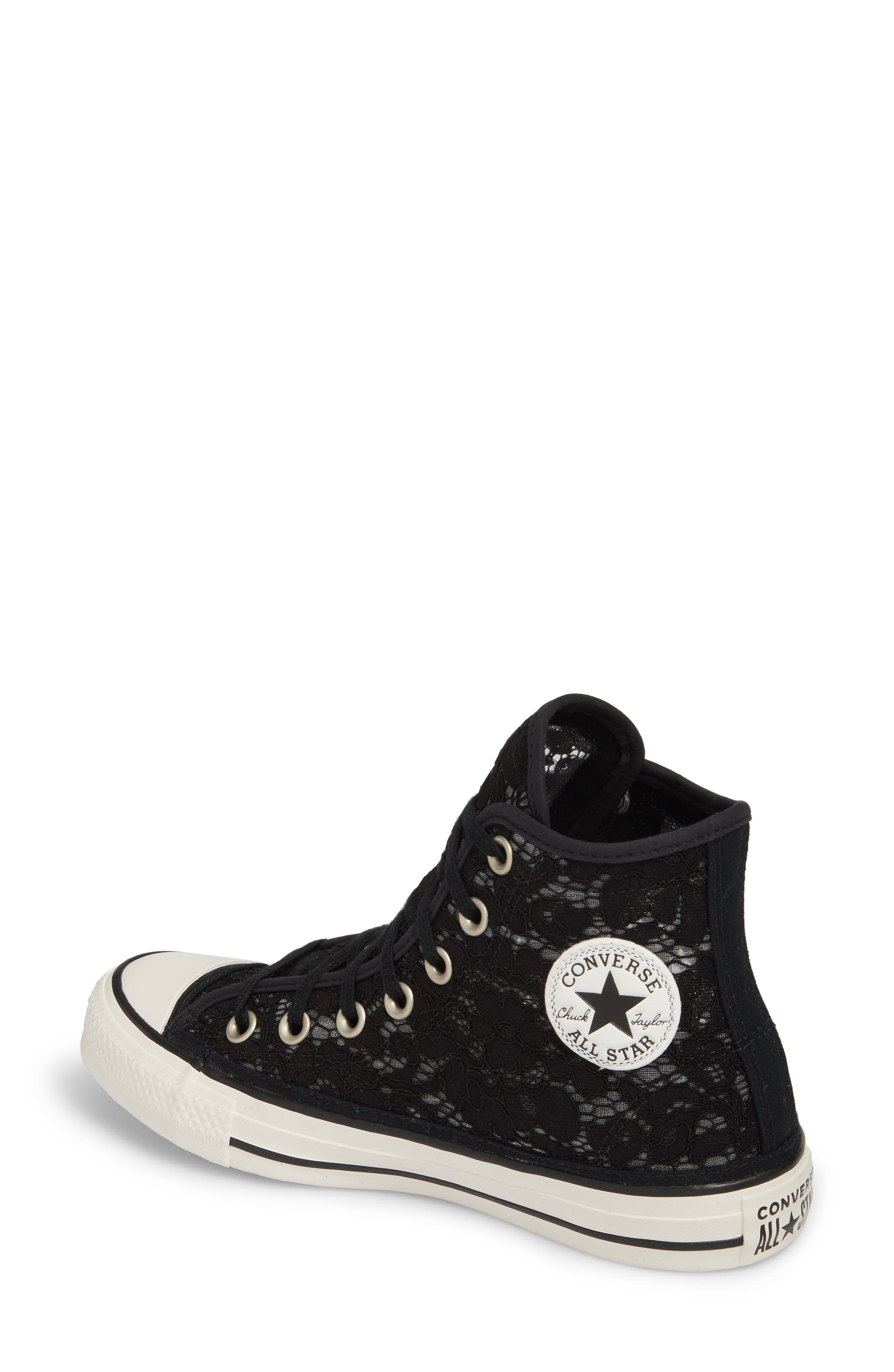 Converse Chuck Taylor<sup>®</sup> All Star Lace High-Top Sneaker, Alternate, color, 