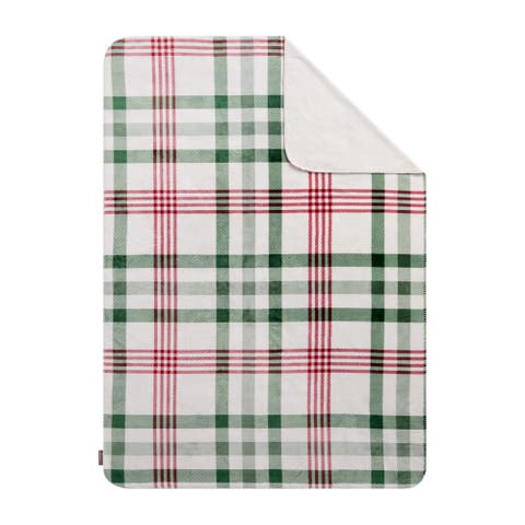 Reversible Plush Throw Blankets