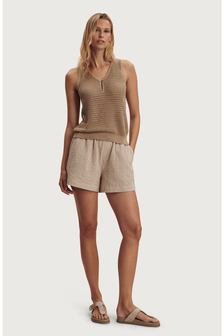 Ramon Cotton Knit Tank, Alternate, color, SEPIA TWIST