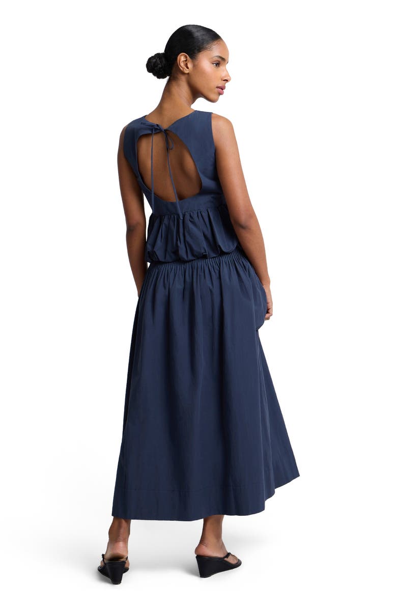 Onia Boatneck Bubble Top, Alternate, color, Noir Navy