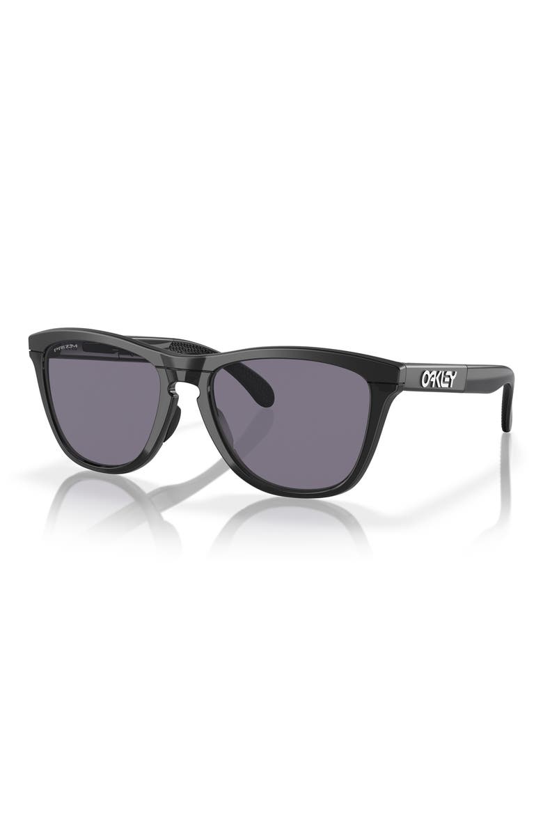 Frogskins 55mm Round Sunglasses, Alternate, color, BLACK GREY