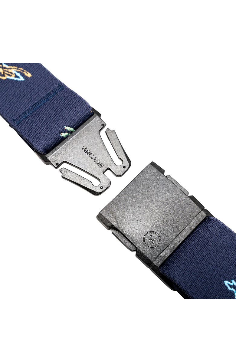 ARCADE Save The Waves Belt, Alternate, color, Navy
