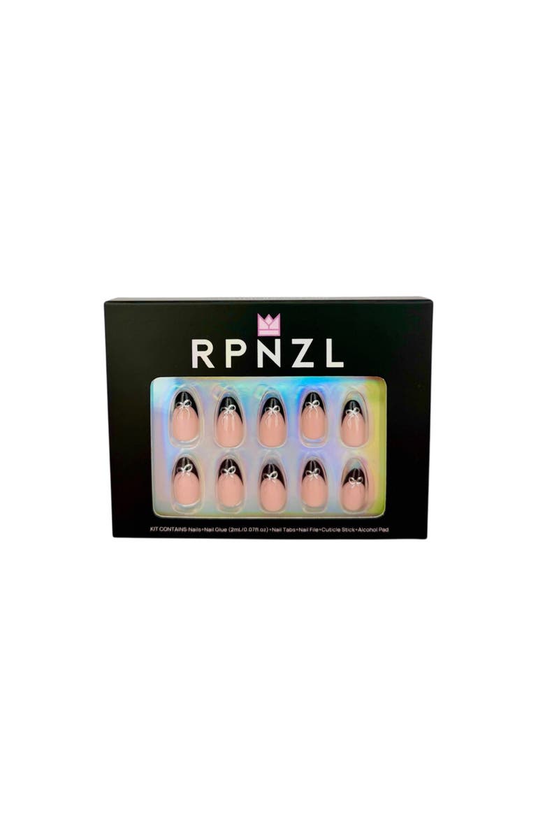 RPNZL Press On Nail Kit, Main, color, Black Tie