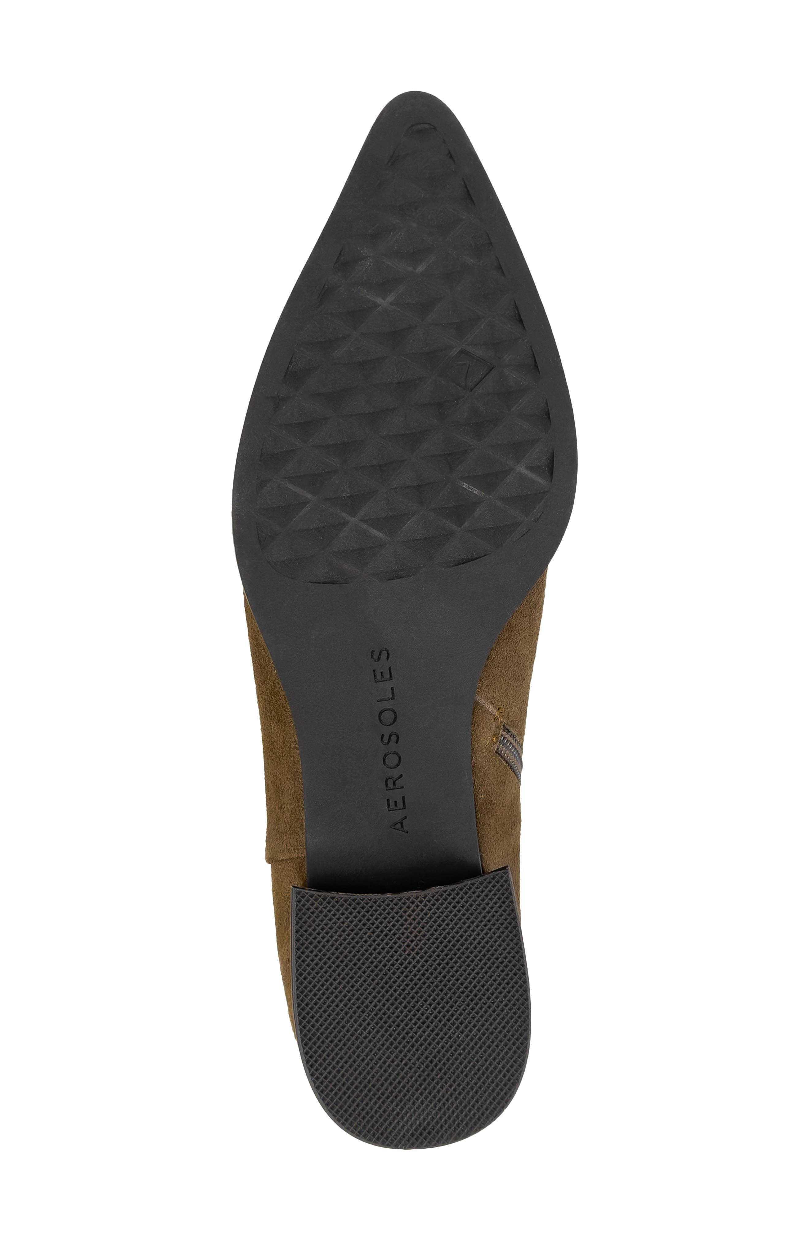 Aerosoles Montana Bootie, Alternate, color, Fango Suede