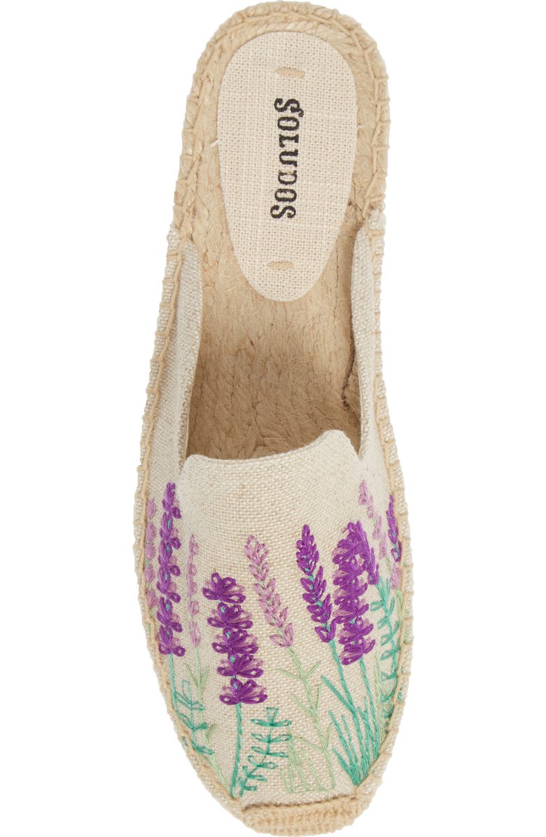 Soludos Lavender Fields Espadrille Mule, Alternate, color,