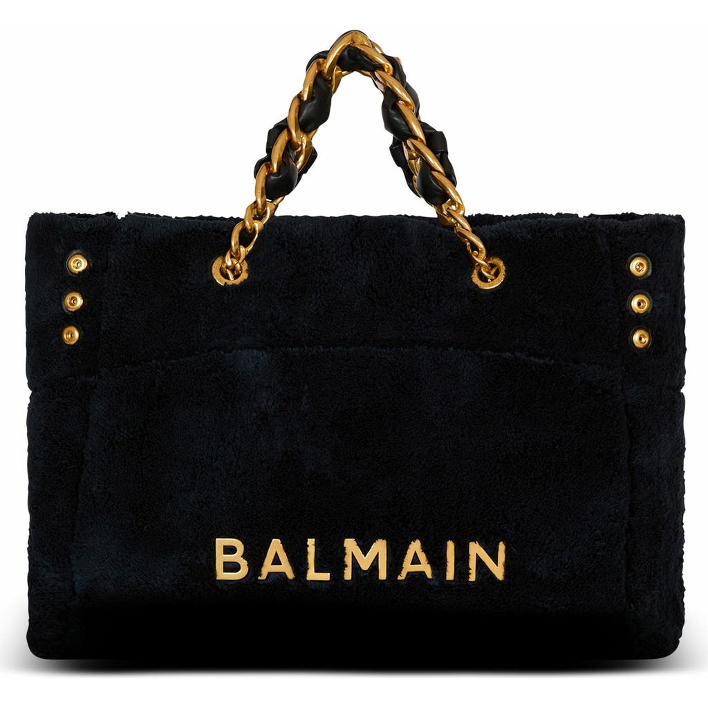 Balmain 1945 Soft Terry Tote Bag