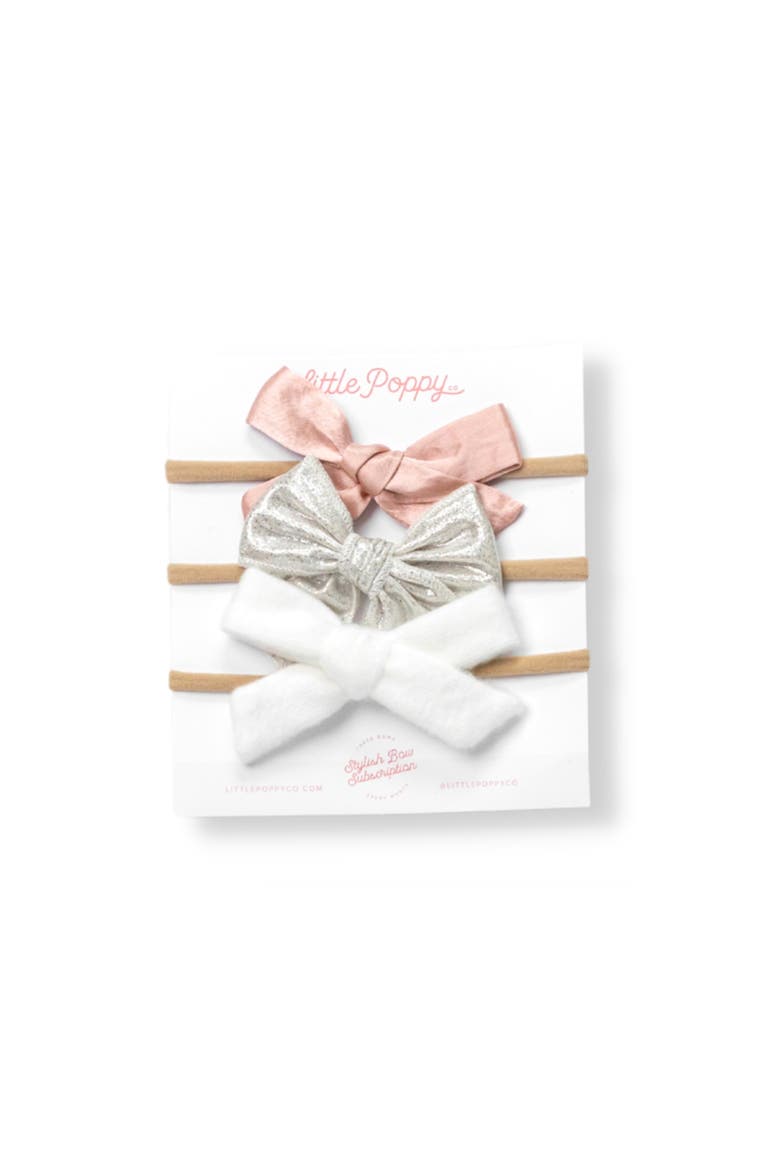 The Headband Mini Bow Set, Main, color, The Samantha