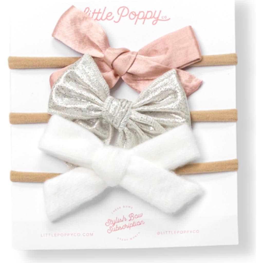 Little Poppy Co The Headband Mini Bow Set In The Samantha