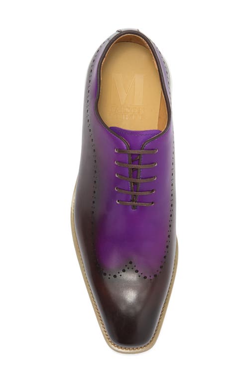 Maison Forte Palomar Wholecut Oxford In Purple