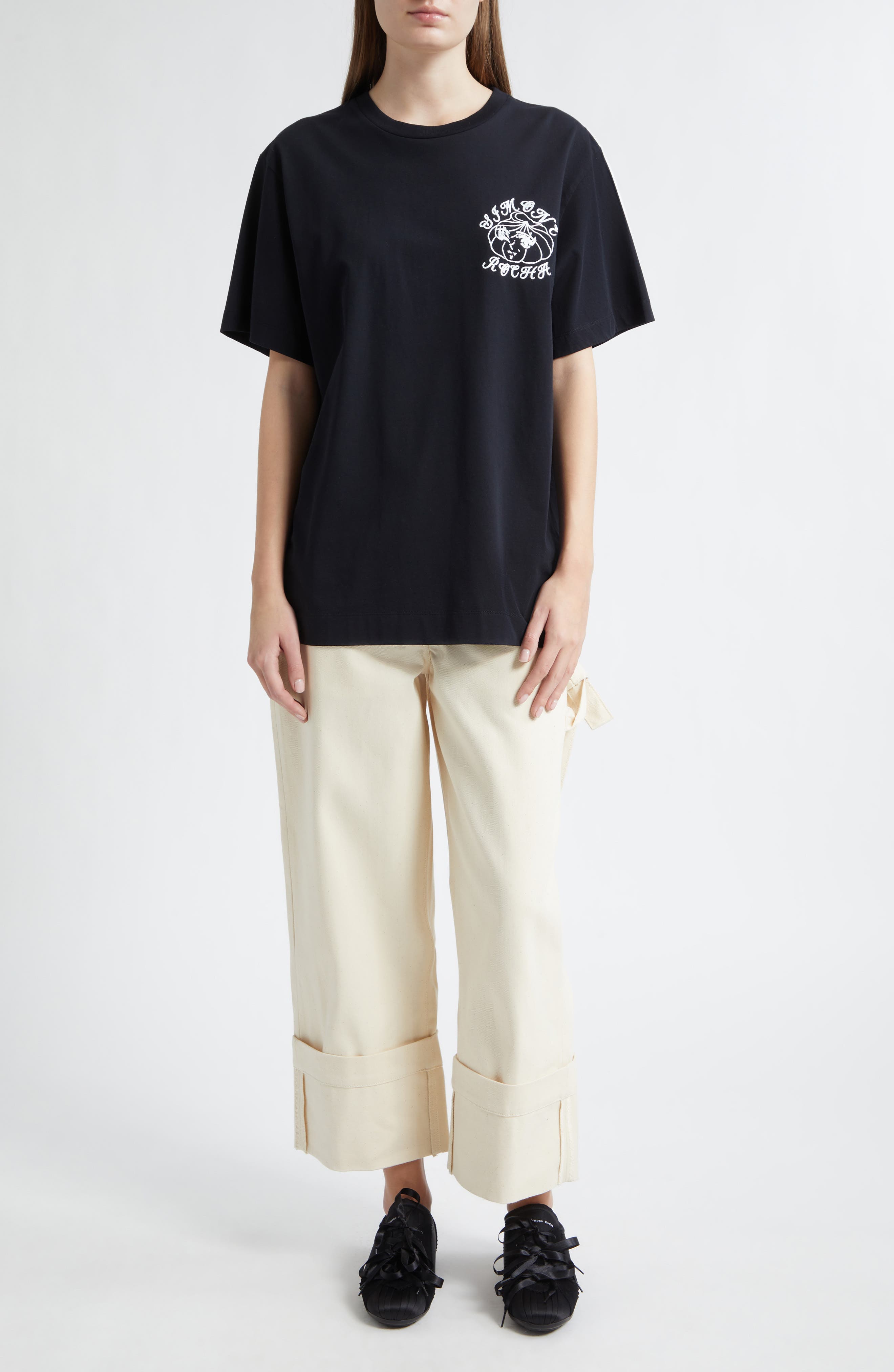 Dim Sum Logo Print T-Shirt - image 2