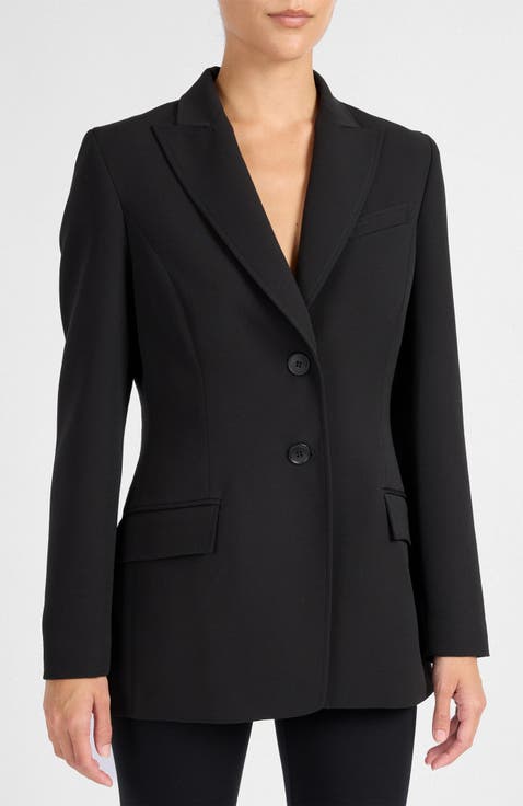 Enrica Jacket in Soft Stretch Crepe