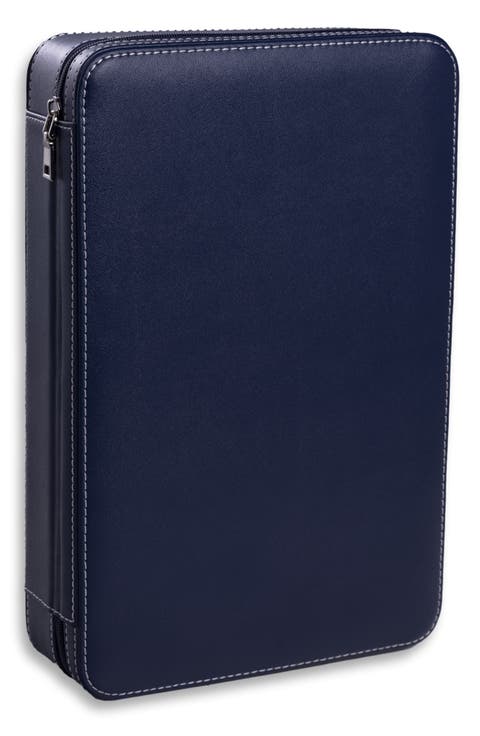 Leather Watch & Glasses Case