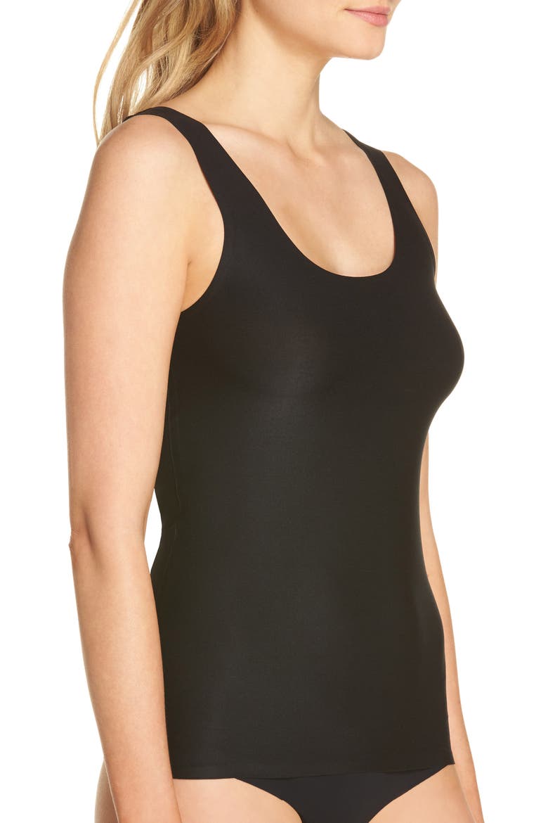 Soft Stretch Smooth Tank, Alternate, color, BLACK