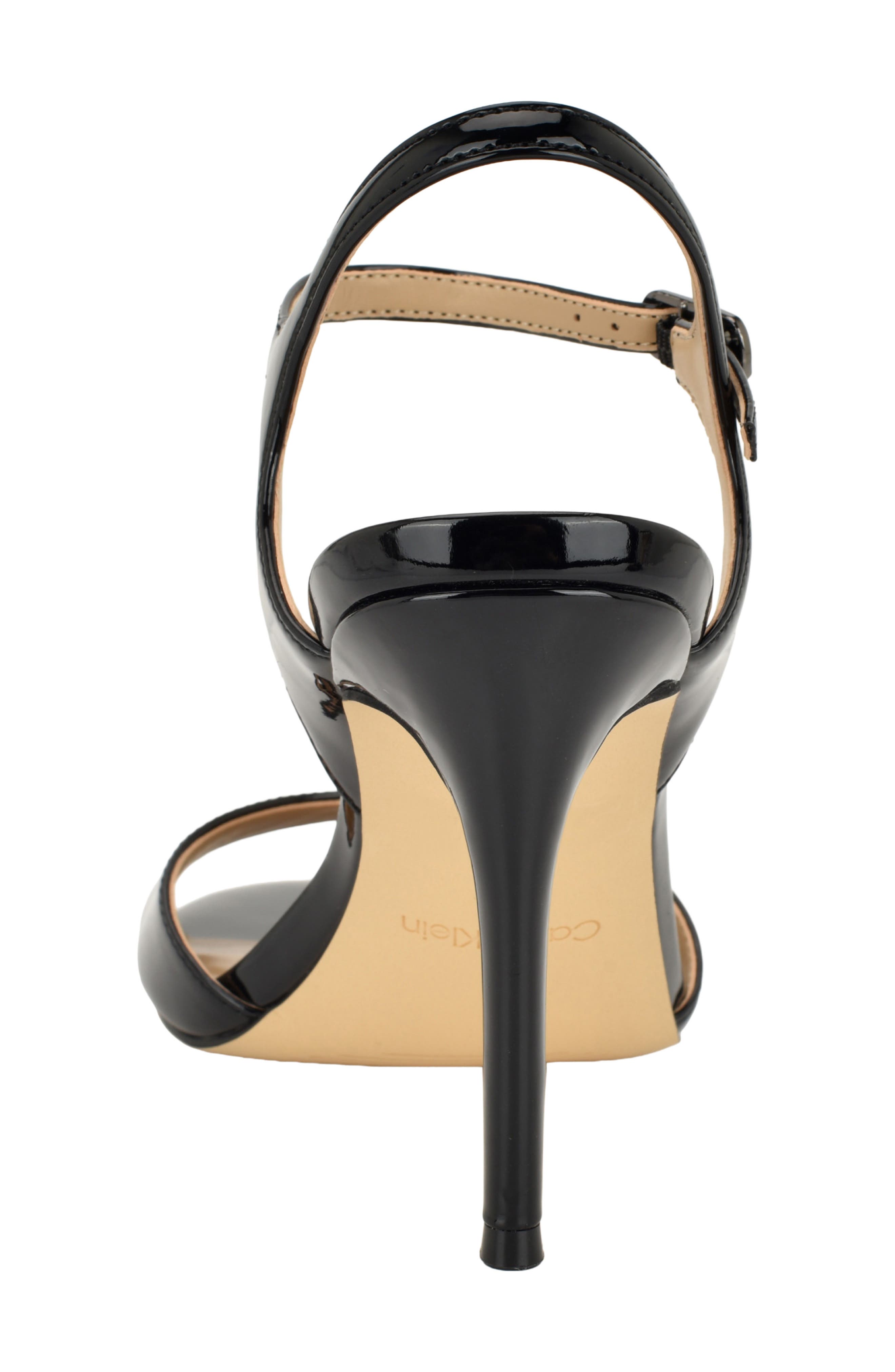 Barlett Ankle Strap Sandal, Alternate, color, BLACK 002