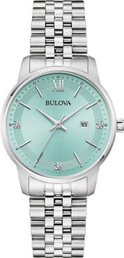 BULOVA Diamond Accent Bracelet Watch, 32mm