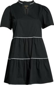 SUGARLIPS Candace Tiered Mini Dress