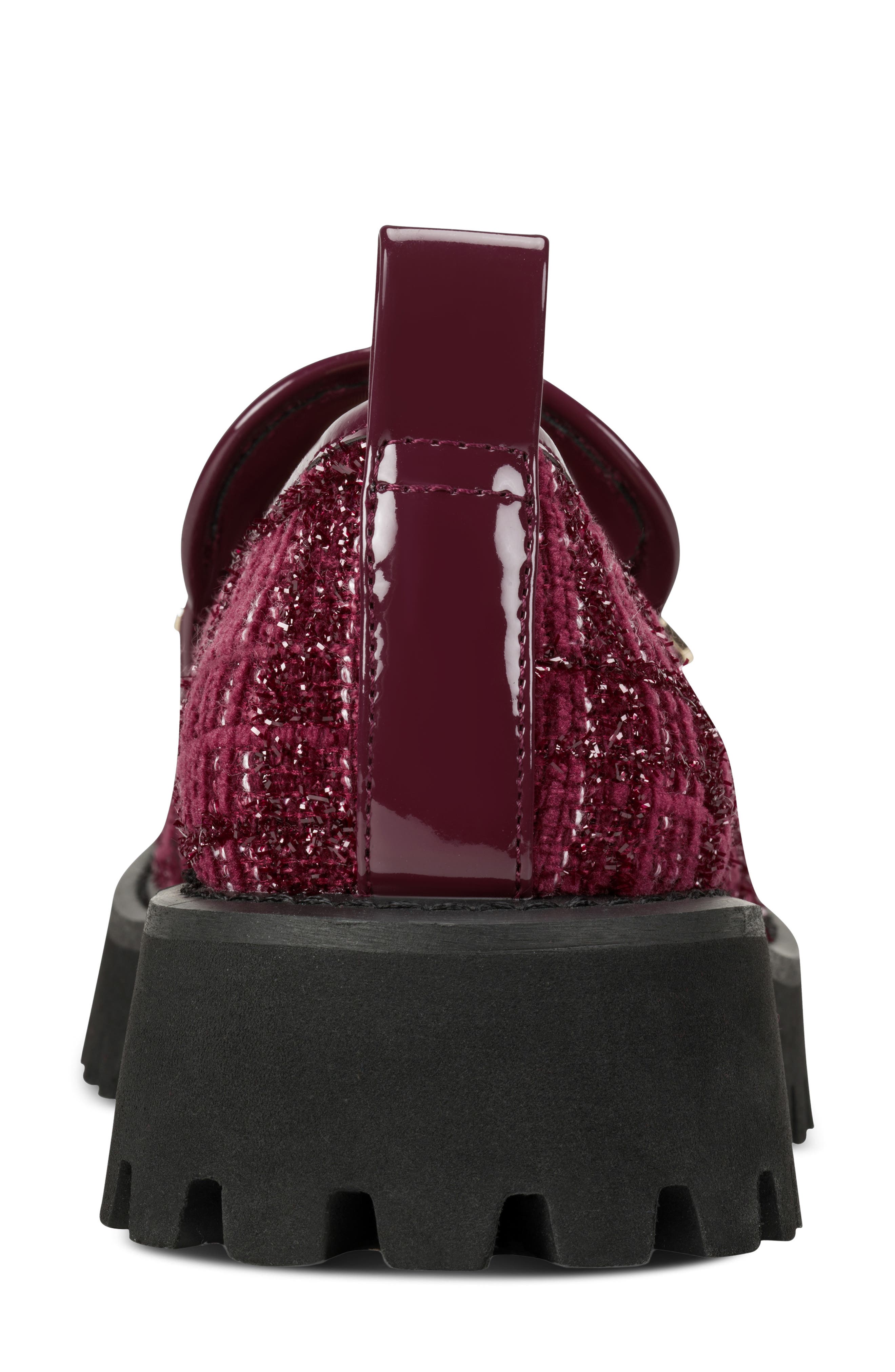 Greenly Platform Loafer, Alternate, color, BURGUNDY