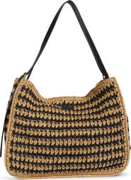 rag & bone Large River Raffia Tote
