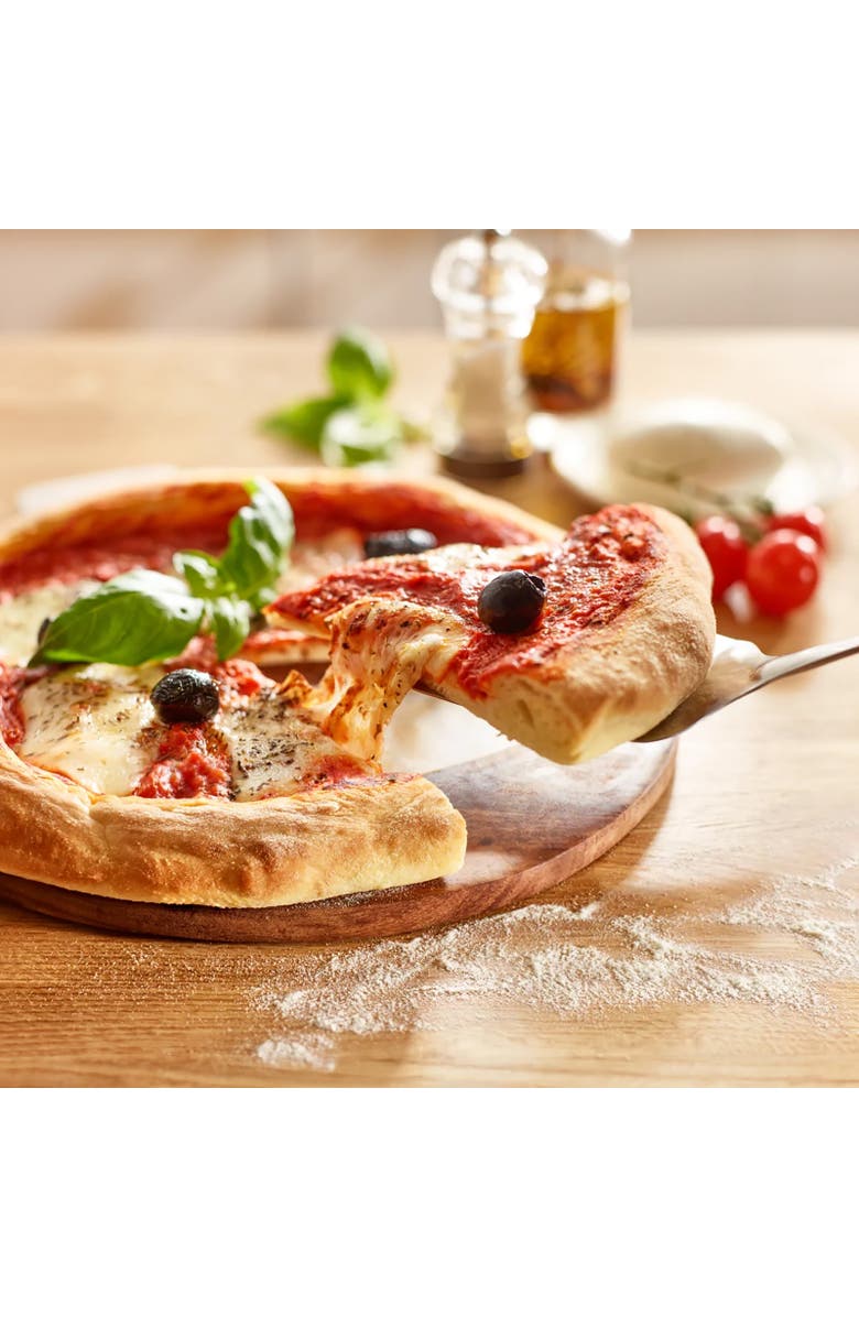 Silpat Perfect Pizza Non-Stick Silicone Baking Mat, 16-Inch, Round, Alternate, color, Orange