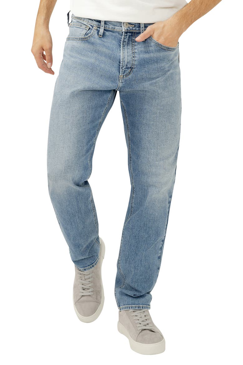 Machray Athletic Fit Straight Leg Jeans, Main, color, BALLAD
